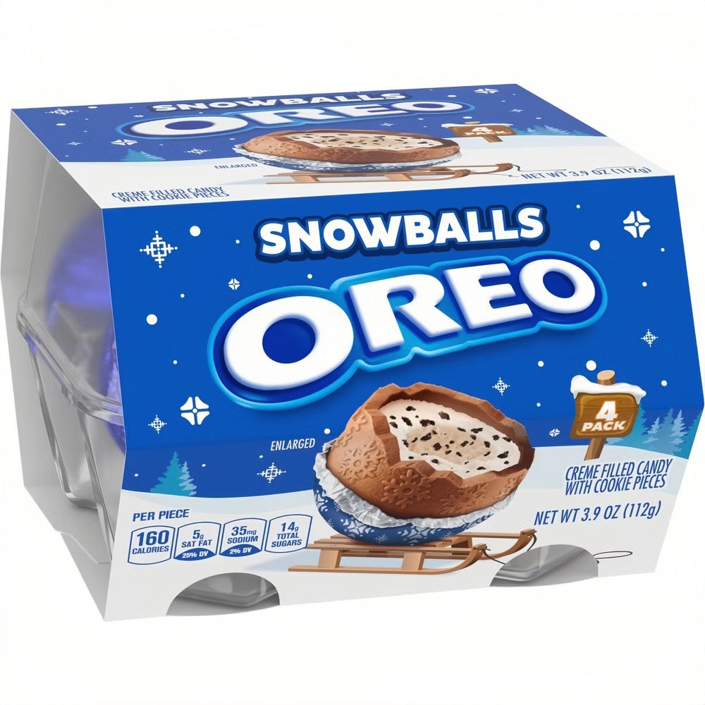 Oreo Snowballs 4 Pack Christmas Edition (112g)