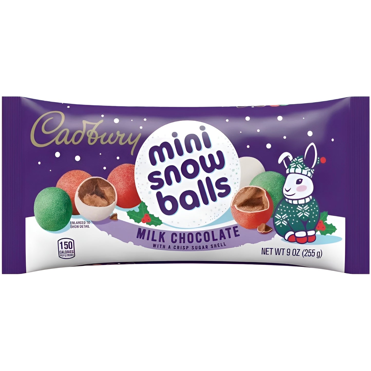 Cadbury Mini Snow Balls Milk Chocolate (255g)