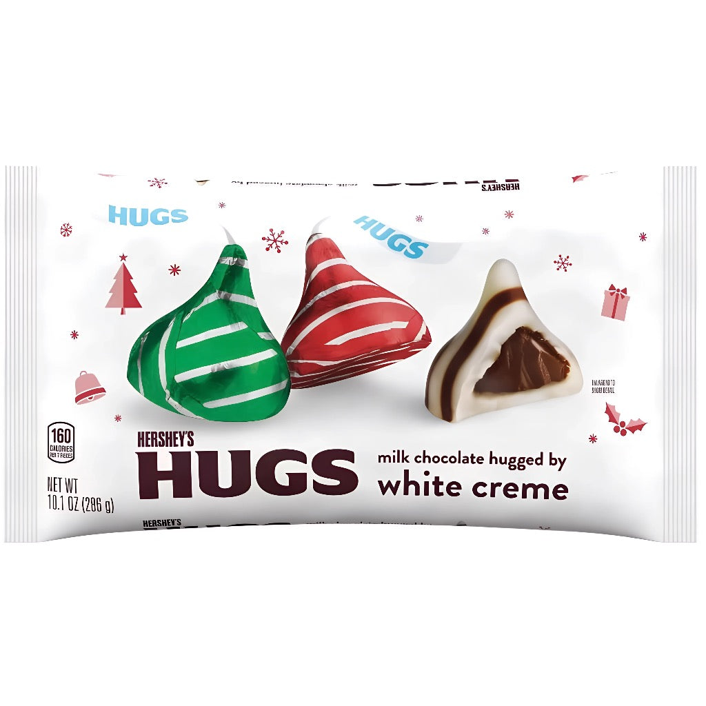 Hershey's Hugs Milk Chocolate & White Crème (286g)