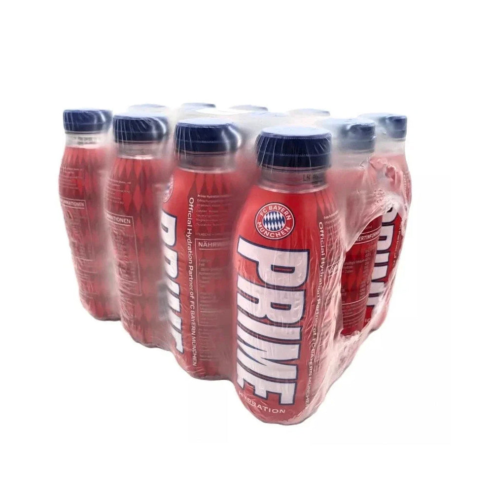 Prime Hydration Bayern Munich 12 Pack German Bottles