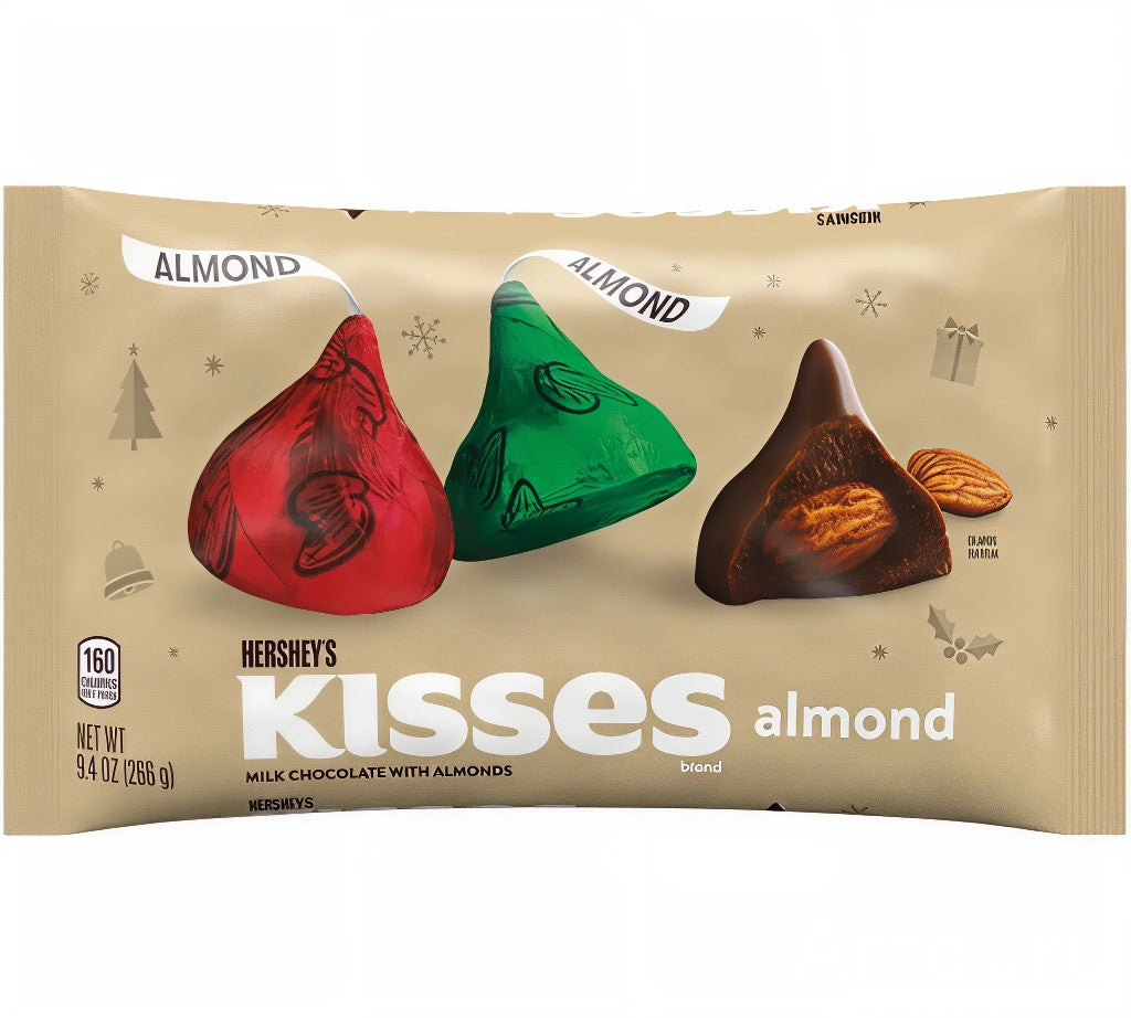 Hershey's Kisses Almond Christmas Edition (266g)