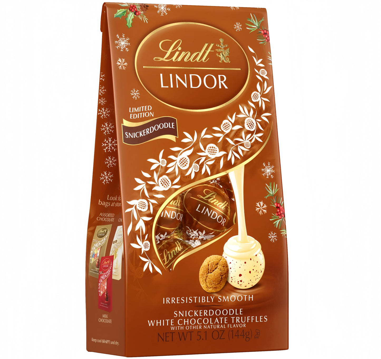 Lindt Lindor Snickerdoodle Truffles Limited Edition (144g)