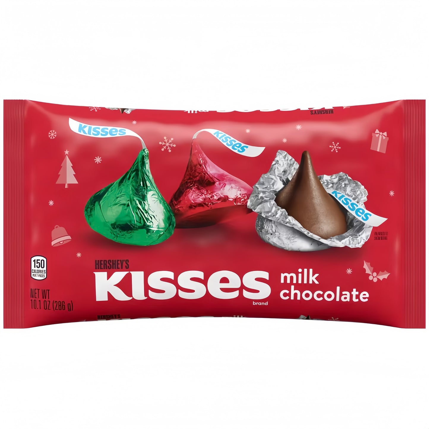 Hershey's Kisses Milk Chocolate Christmas Edition (286g)
