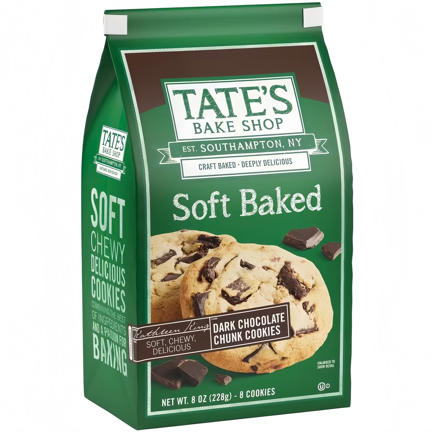 Tate’s Bake Shop Dark Chocolate Chunk Cookies (228g)