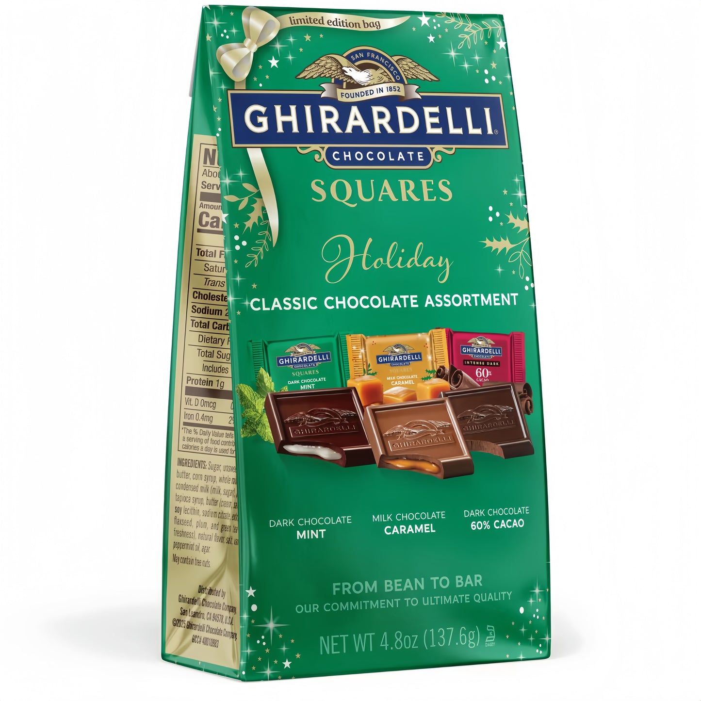 Ghirardelli Squares Holiday Classic Chocolate Assortment (137g)