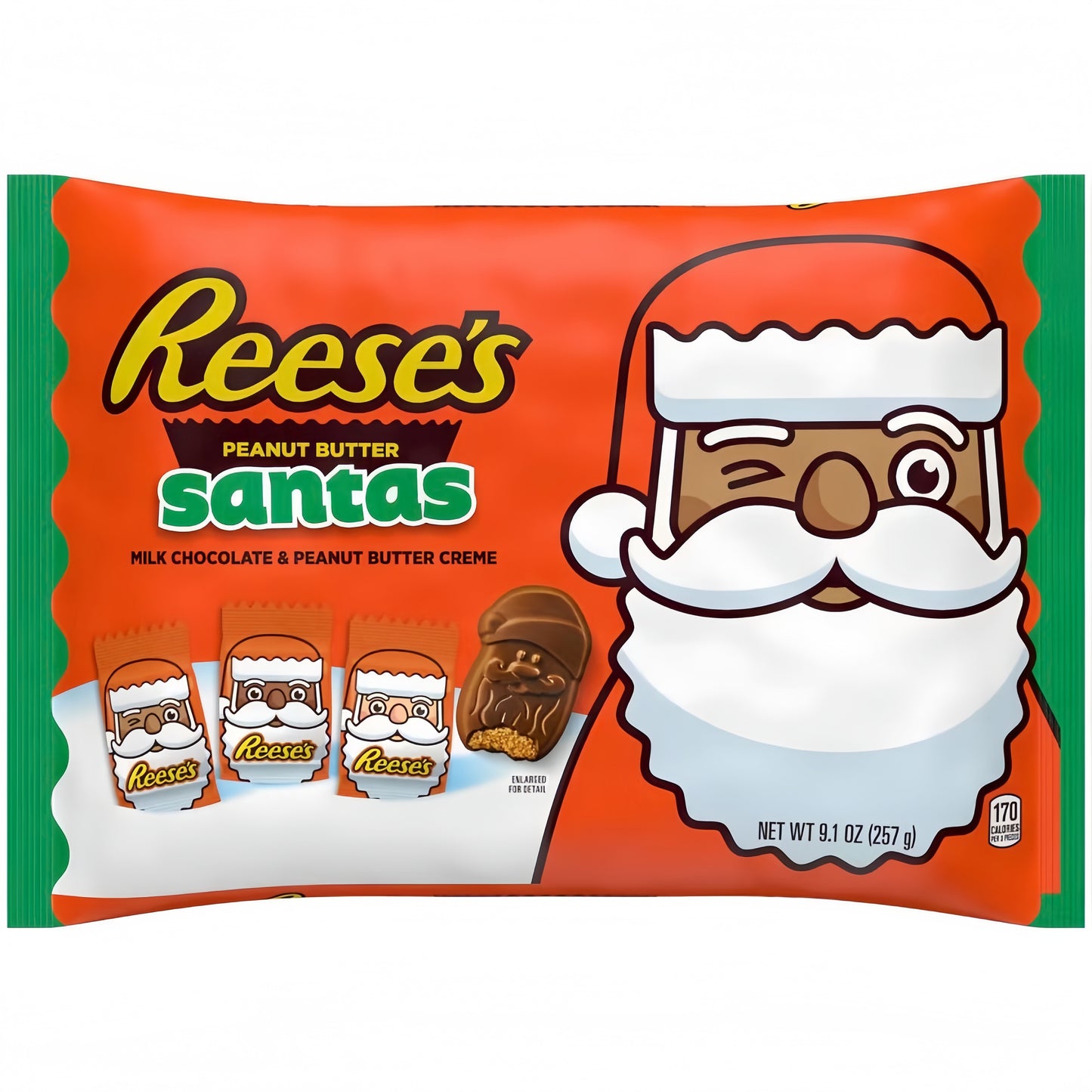 Reese's Peanut Butter Santas (257g)
