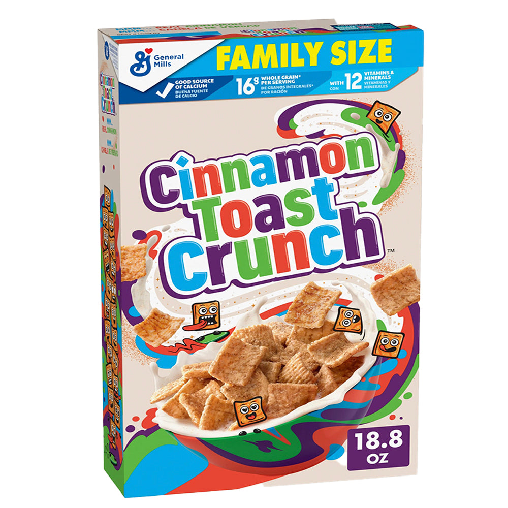 Cinnamon Toast Crunch Cereal Family Size 547g