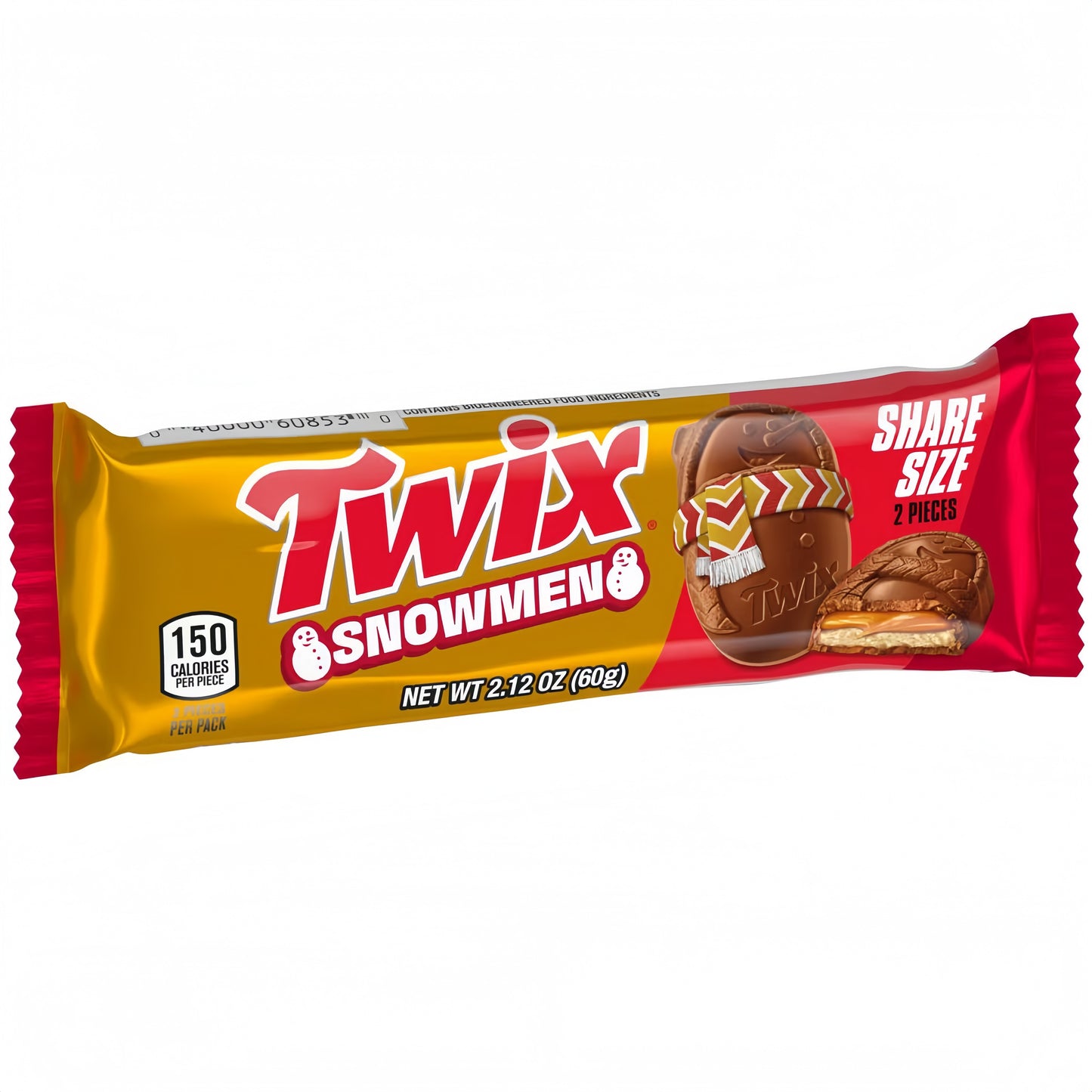 Twix Snowmen Share Size (60g)
