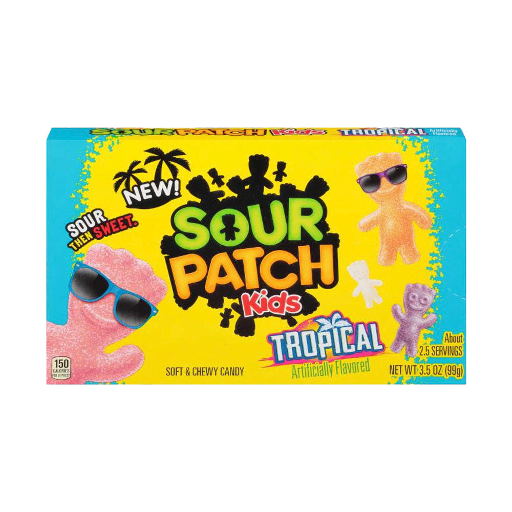 Sour Patch Kids Tropical Theatre Box (99g) BB: 14/4/25