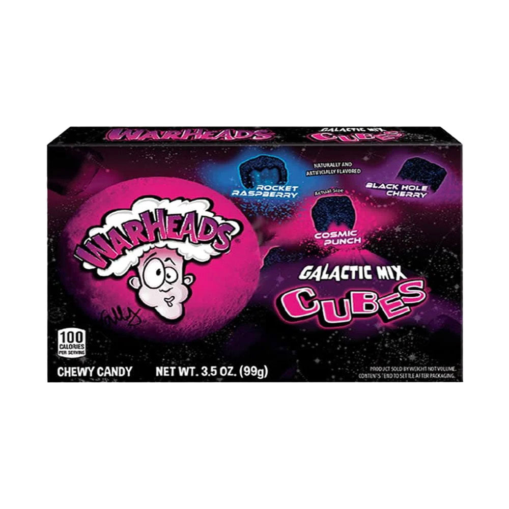 Warheads Galactic Cubes Theatre Box (99g)