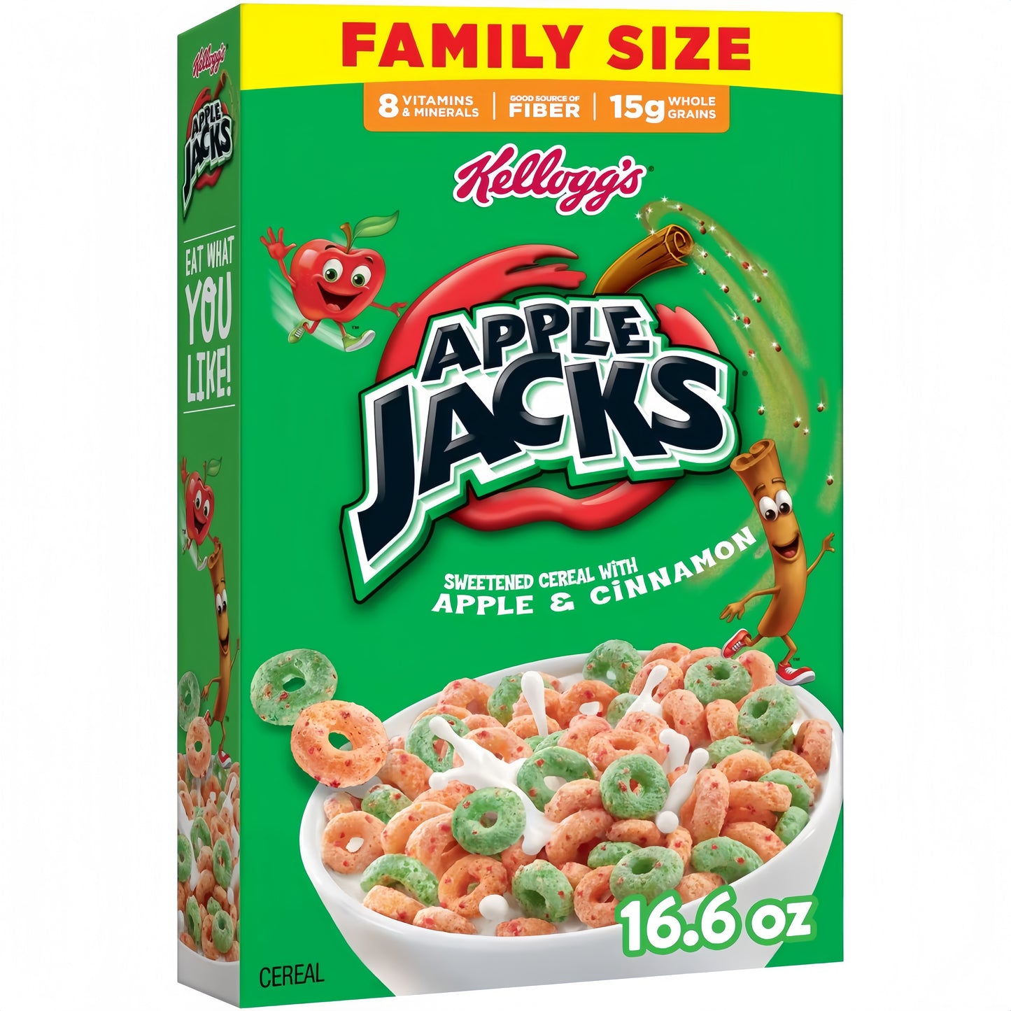 Kellogg’s Apple Jacks Family Size Cereal (470g)