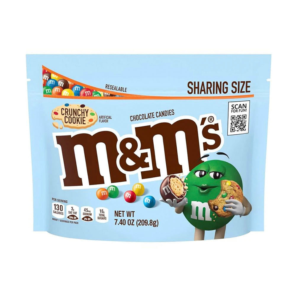 M&M Crunchy Cookie Share Size (209g)