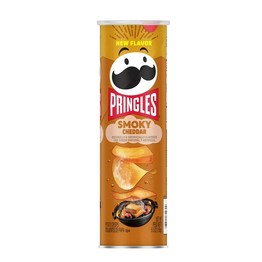 Pringles Smoky Cheddar New Flavour (158g)