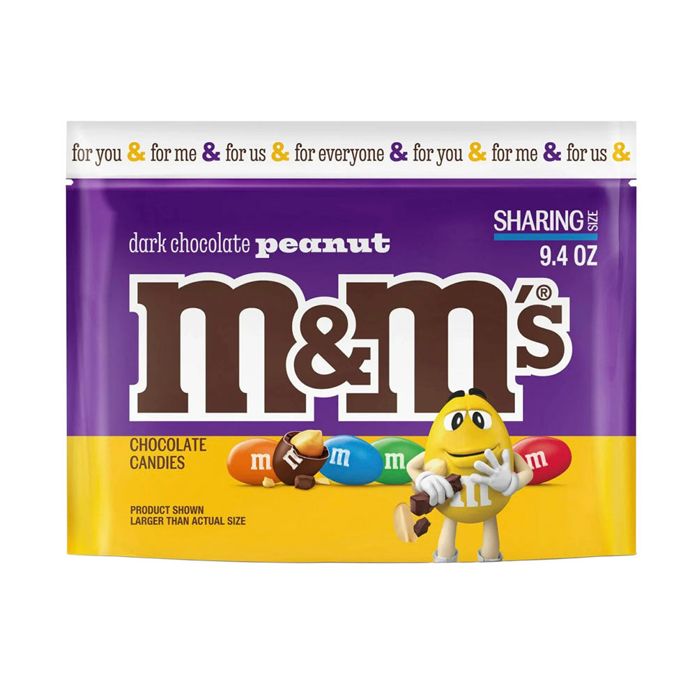 M&M Dark Chocolate Peanut Share Size (266g)