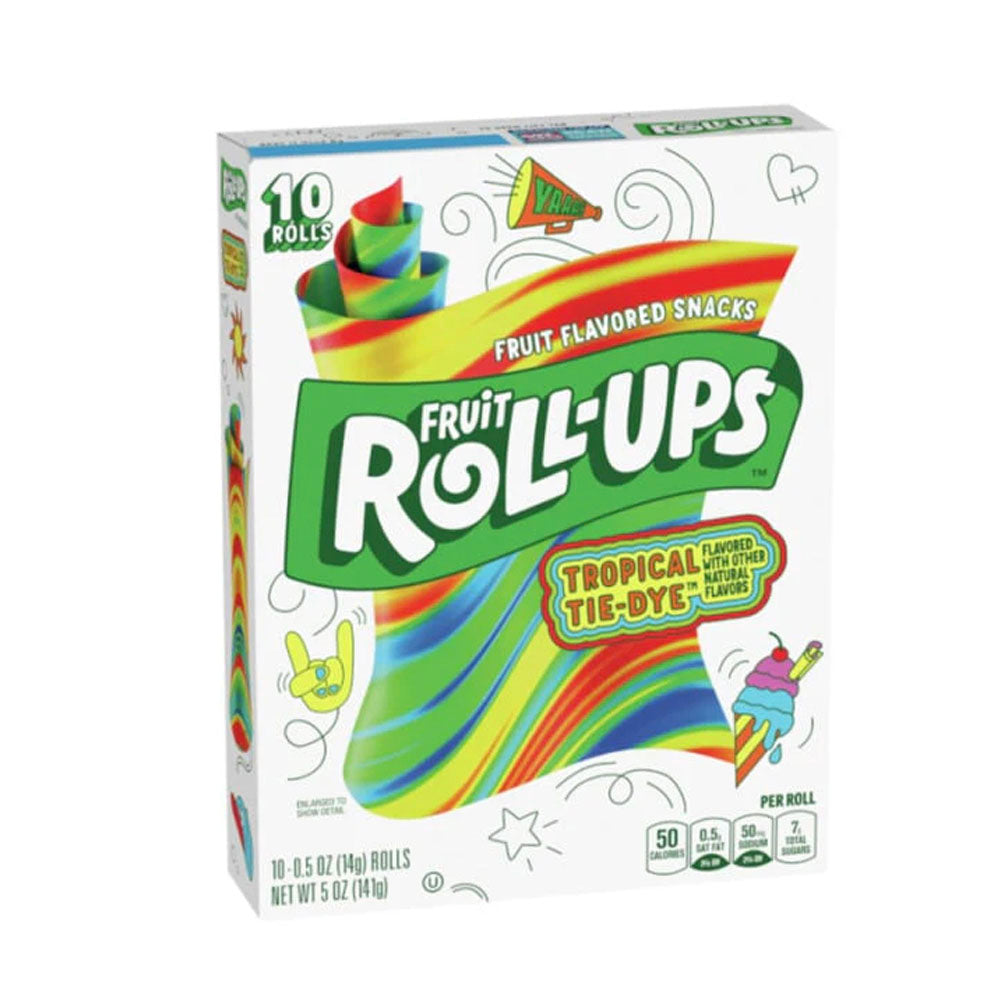 Fruit Roll Ups Tropical Tie Dye Box (141g)