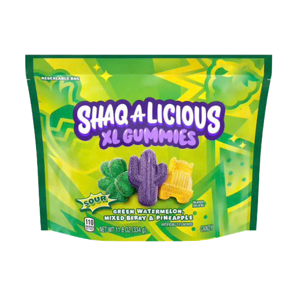 SHAQ-A-LICIOUS XL Gummies Sours Share Size (334g) BB: 07/25