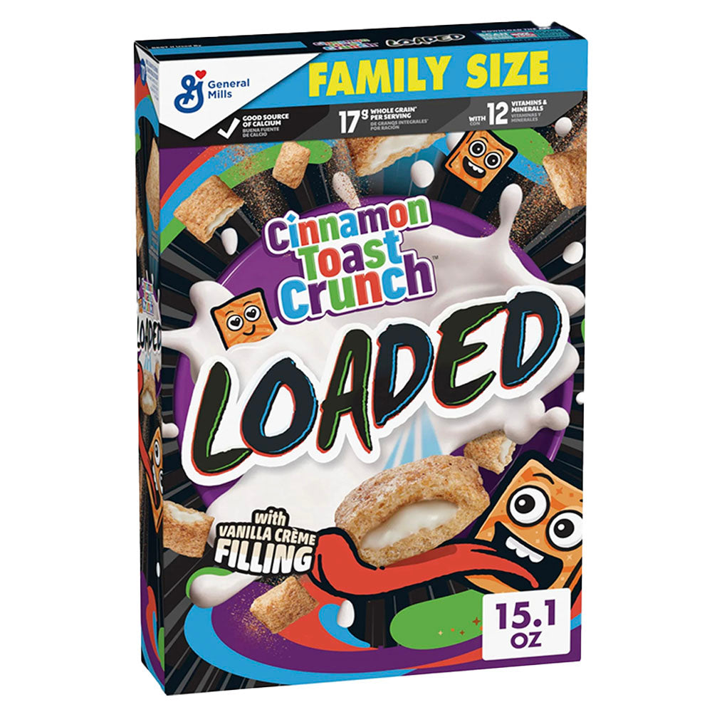 Cinnamon Toast Crunch Loaded Cereal Family Size (368g)