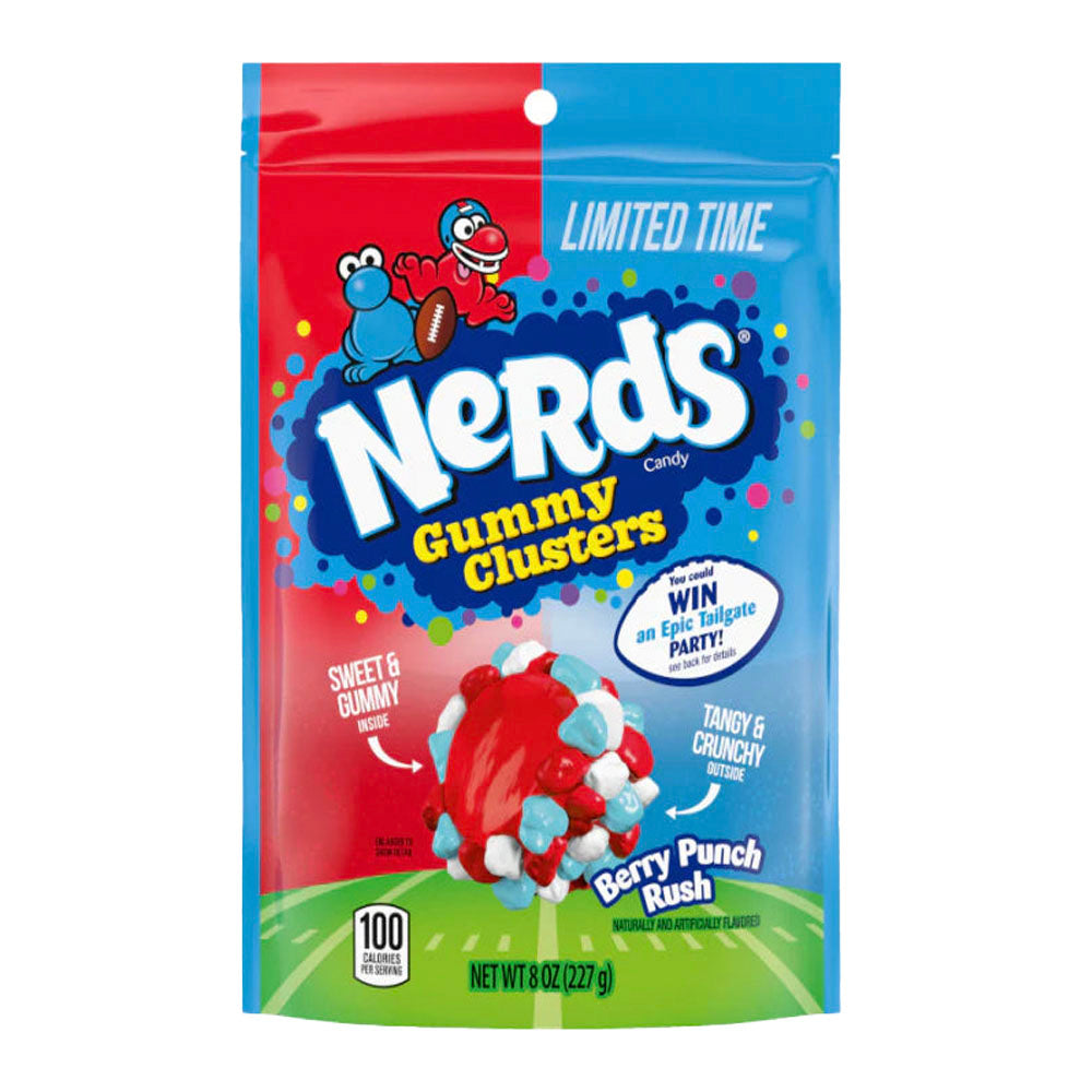 Nerds Gummy Clusters Berry Punch Rush (227g)