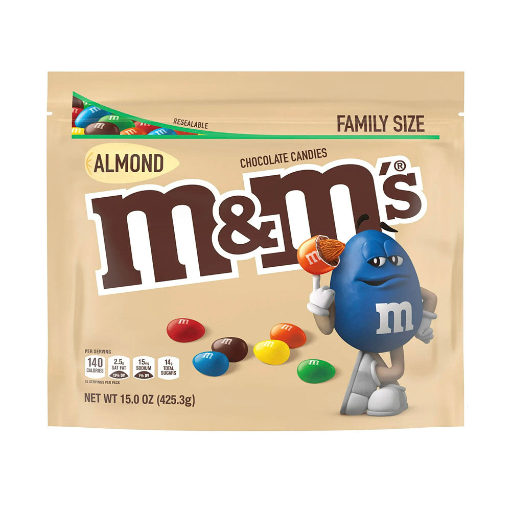 M&M Almond Family Size (425g)