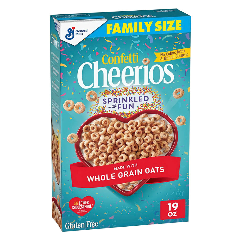 Cheerios Confetti Limited Edition Family Size Cereal (538g)