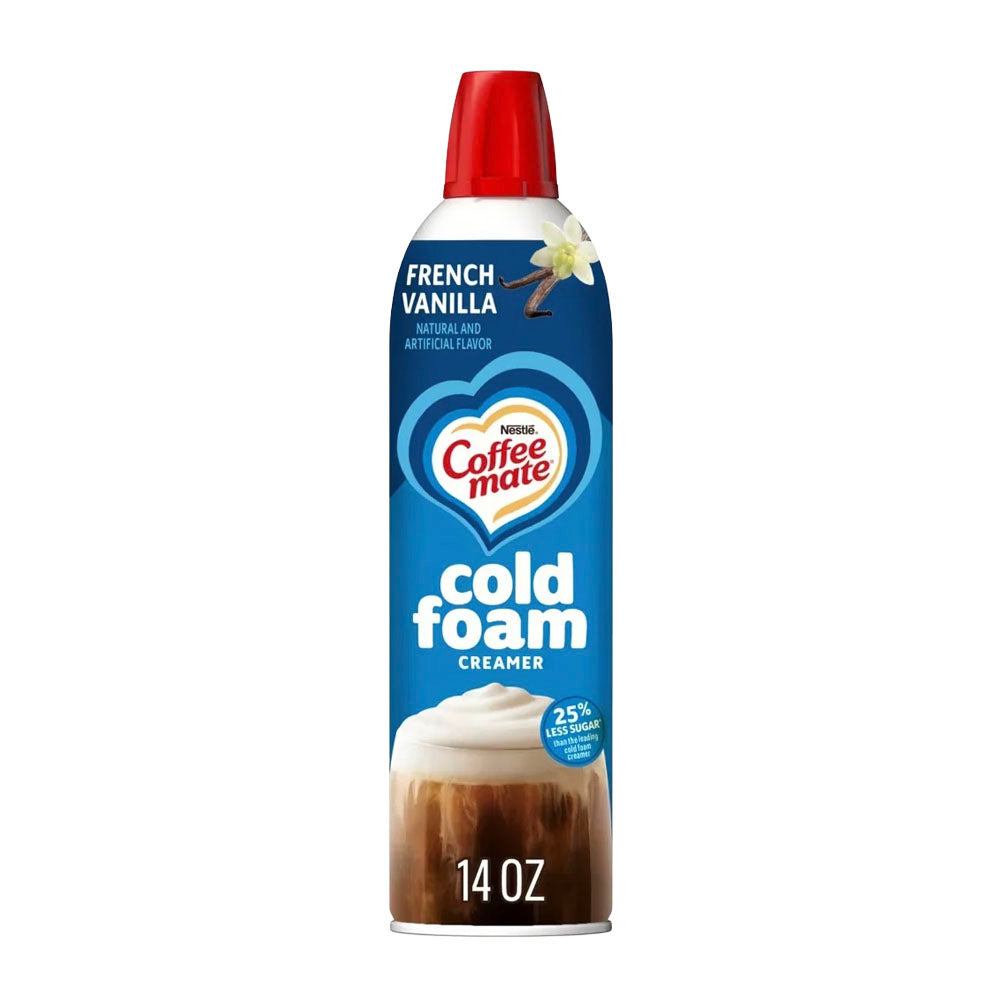 Coffee Mate Cold Foam French Vanilla Creamer (14oz)