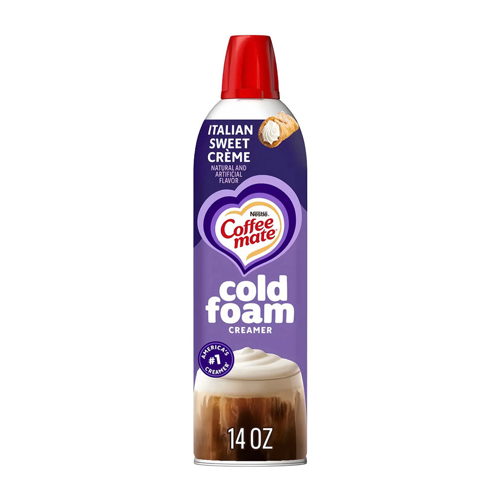 Coffee Mate Cold Foam Italian Sweet Crème Creamer (14oz)