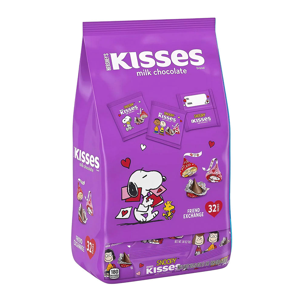 Hershey's Kisses Snoopy Milk Chocolate 32 Pack (581g)
