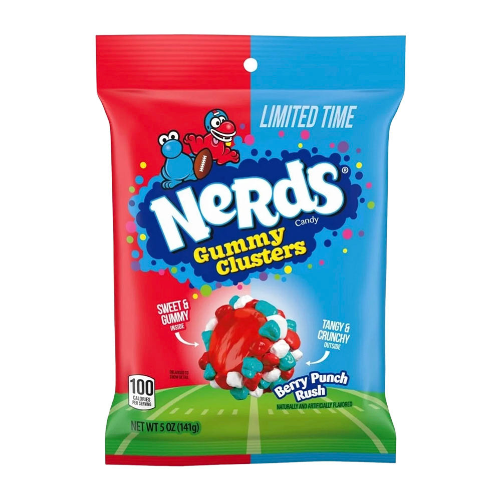 Nerds Gummy Clusters Berry Punch Rush Limited Edition (141g) BB: 16/11/25