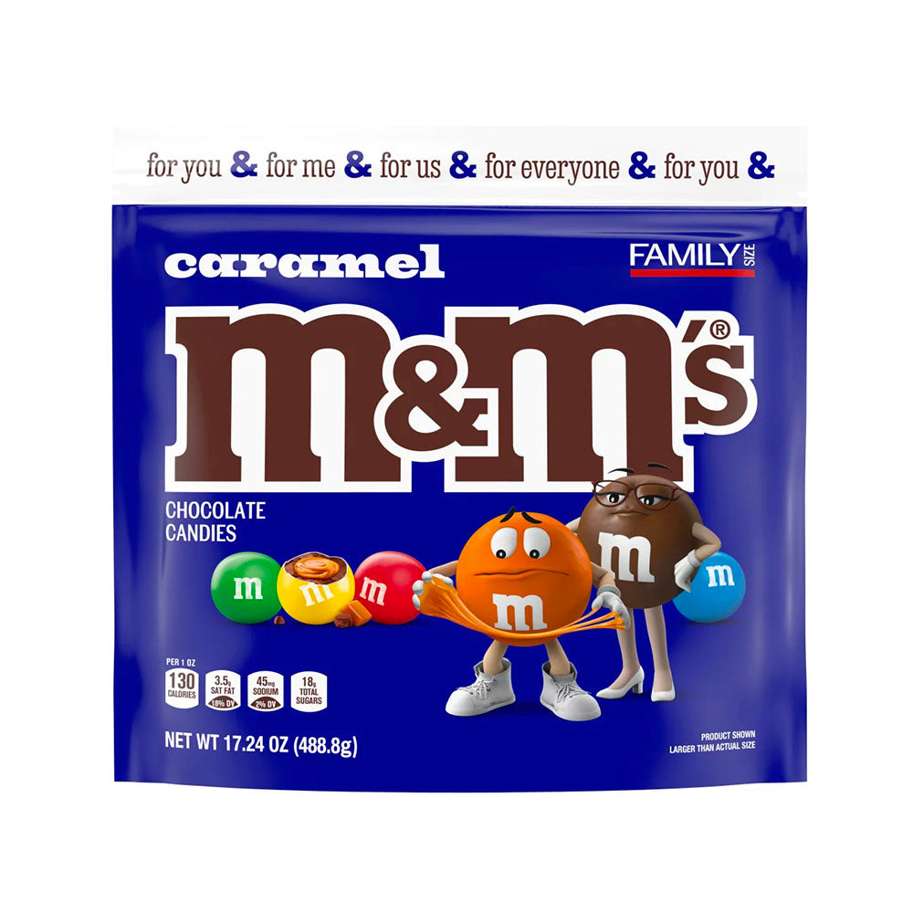 M&M Caramel Family Size (488g)