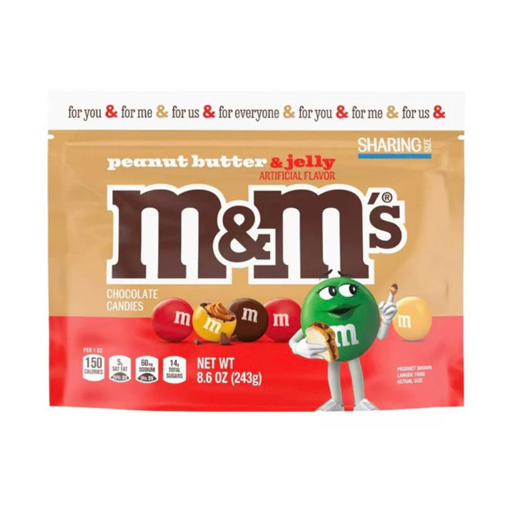 M&M Peanut Butter & Jelly Share Size (243g)