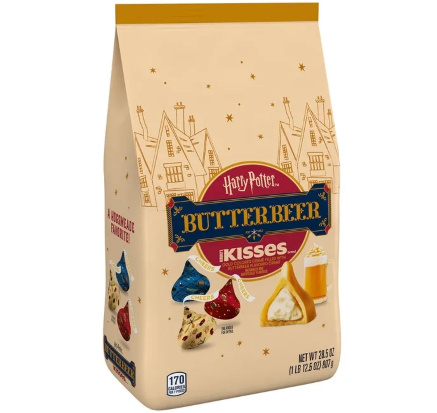 Hershey's Kisses Harry Potter Butterbeer (807g)