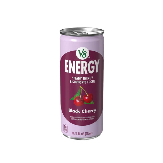 V8 Energy Drink Black Cherry (237ml)