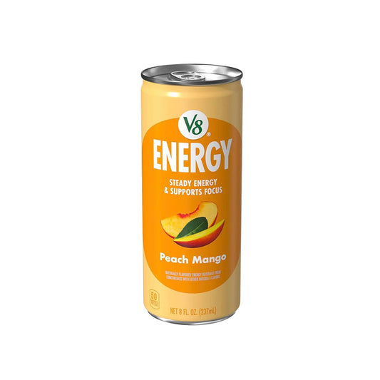 V8 Energy Drink Peach Mango (237ml)