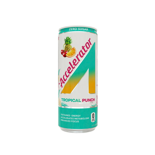 Accelerator Energy Tropical Punch Zero Sugar (355ml)