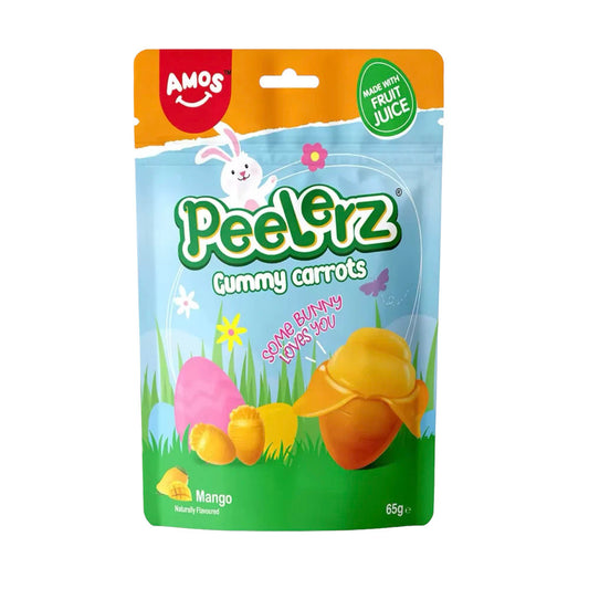 Amos Peelerz Gummy Carrots (65g)