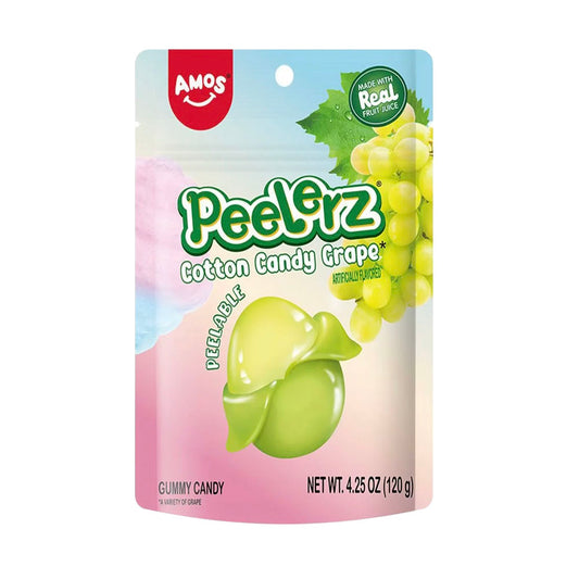 Amos Peelerz Gummy Cotton Candy Grape (120g)