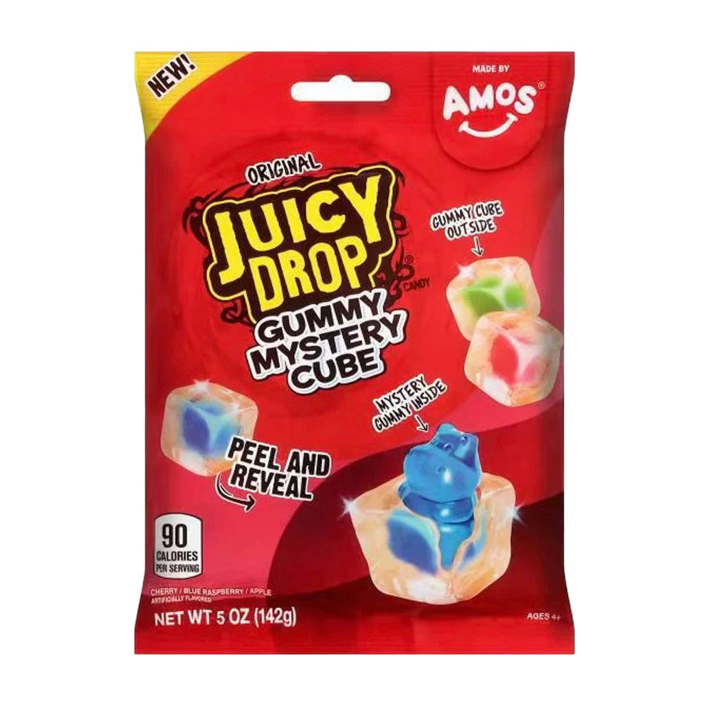 Amos Juicy Drop Gummy Mystery Cube Original (142g)