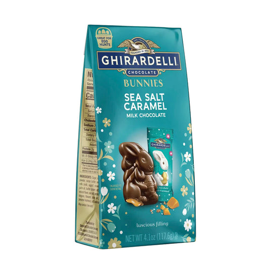 Ghirardelli Bunnies Milk Chocolate Sea Salt Caramel (117g)