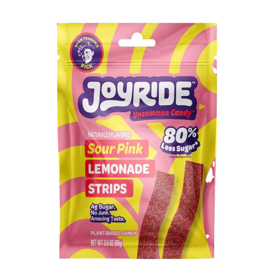 Joyride Sour Pink Lemonade Strips (99g)