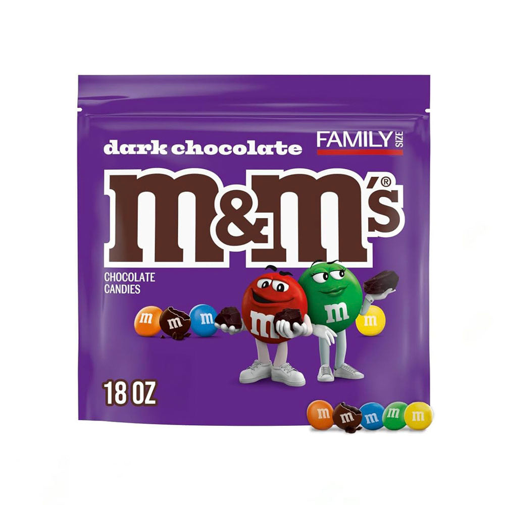 M&M Dark Chocolate Family Size (510g)