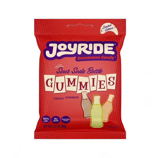 Joyride Sour Soda Bottle Gummies Limited Edition (99g)
