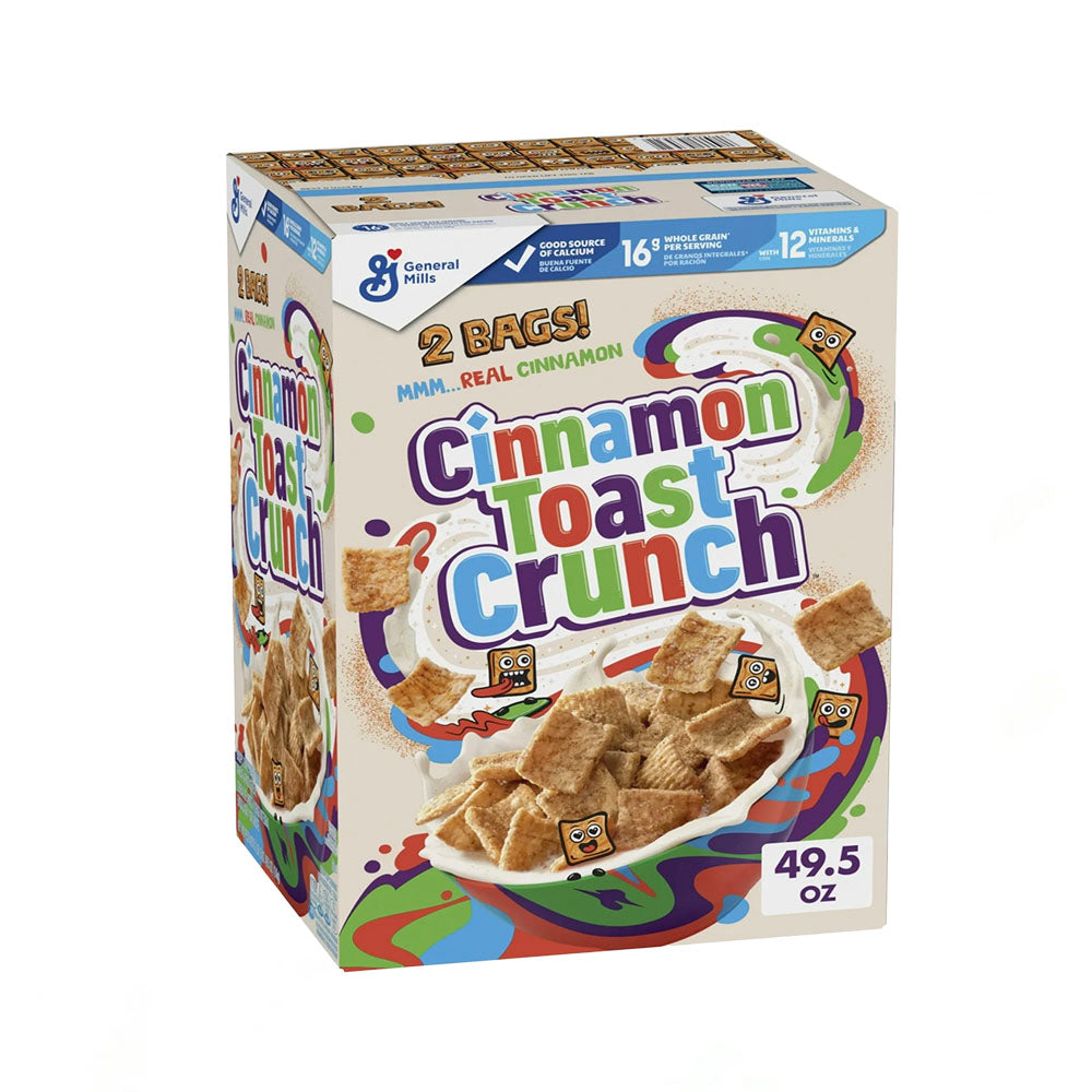 Cinnamon Toast Crunch Cereal 2 Pack (1.4kg)