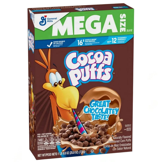 Cocoa Puffs Cereal Mega Size (731g)