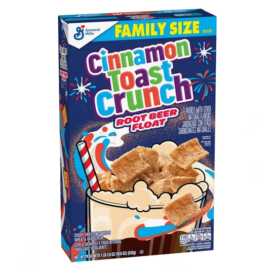 Cinnamon Toast Crunch Root Beer Float Family Size Cereal (532g)