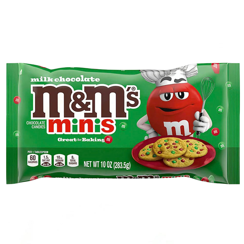 M&M Milk Chocolate Minis Holiday Blend (283.5g)