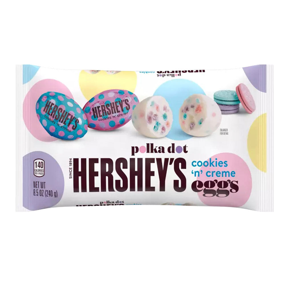 Hershey's Polka Dot Cookies n Crème Eggs 240g