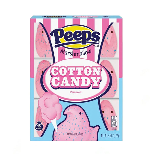 Peeps Marshmallow Cotton Candy Chicks (127g)