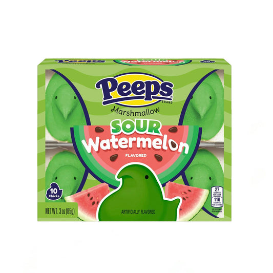 Peeps Marshmallow Sour Watermelon Chicks (85g)