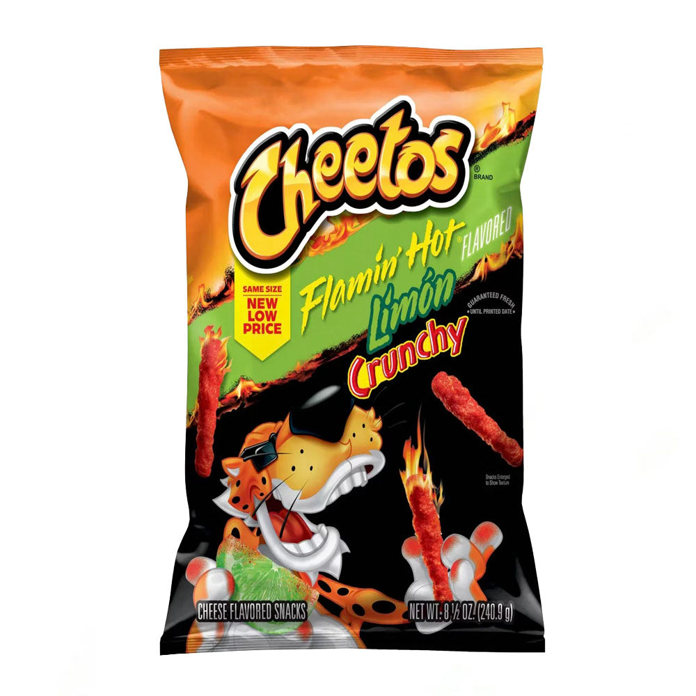 Cheetos Flamin Hot Crunchy Limon (241g)