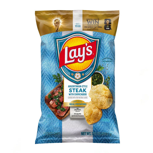 Lay’s Argentinian Style Steak with Chimichurri Crisps (220g)
